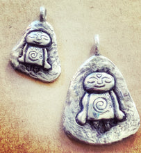 Load image into Gallery viewer, ॐ Sterling Silver Jizō Necklaces