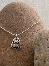 Load image into Gallery viewer, ॐ Sterling Silver Jizō Necklaces