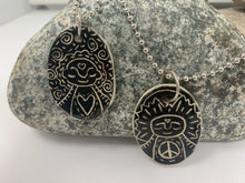 Load image into Gallery viewer, ॐ Jizō Pottery Pendants