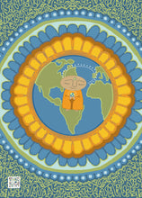 Load image into Gallery viewer, Blooming &amp; Gathering Mandala Art Print
