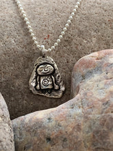 Load image into Gallery viewer, ॐ Sterling Silver Jizō Necklaces
