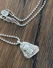 Load image into Gallery viewer, ॐ Sterling Silver Jizō Necklaces
