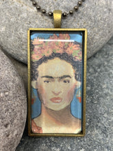 Load image into Gallery viewer, ॐ Framed Wearable Jizō Art Pendants

