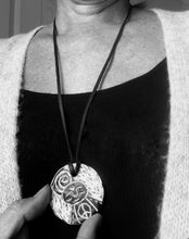 Load image into Gallery viewer, ॐ Jizō Pottery Pendants
