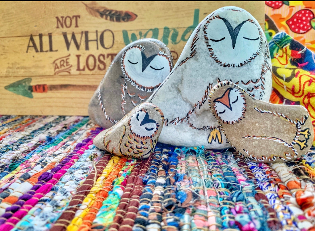 ॐ Jizō Owls